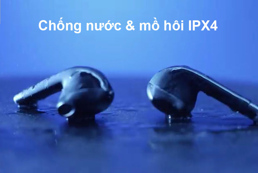 Tai nghe không dây myALO X-One với thiết kế chống nước IPX4