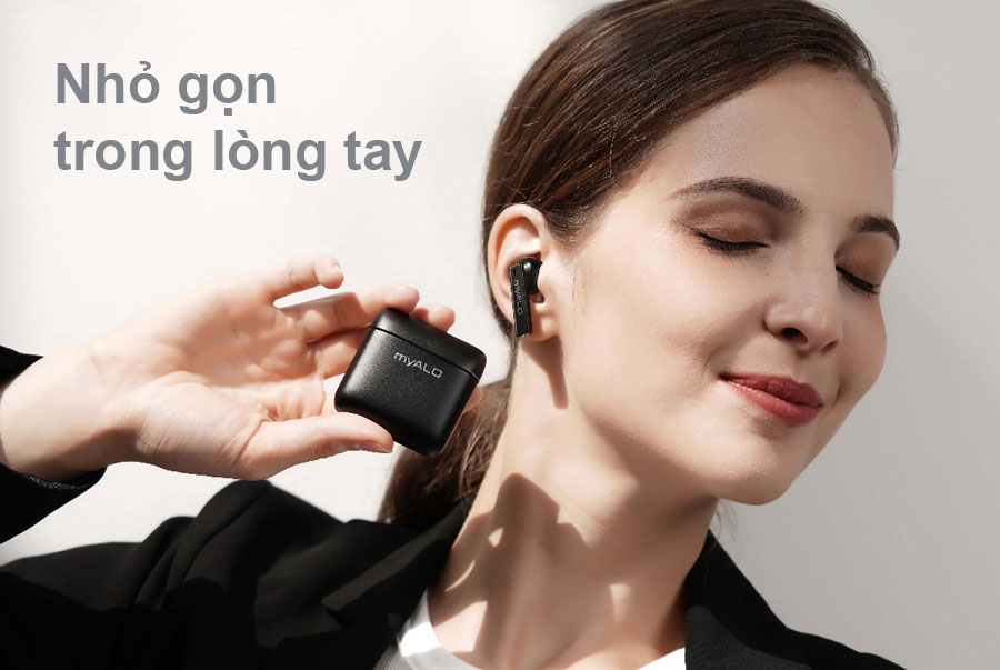 Tai nghe không dây myALO Z-One Pro nhỏ gọn trong lòng tay