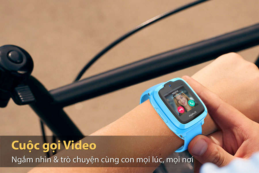 Đồng hồ thông minh trẻ em, đồng hồ định vị trẻ em myALO K74 có chức năng gọi video qua Wi-Fi